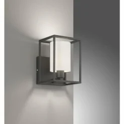 Applique murale Fischer & Honsel Gilli Noir, 1 lumière