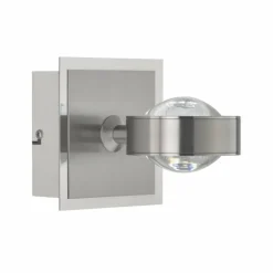 Applique murale Fischer & Honsel Cluedo LED Nickel mat, 1 lumière