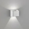 Applique murale Fischer & Honsel Wall LED Argenté, 2 lumières