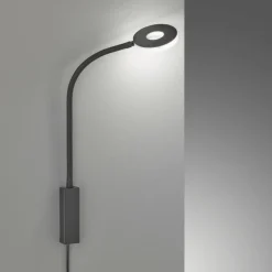 Applique murale Fischer & Honsel Cama LED Noir, 1 lumière