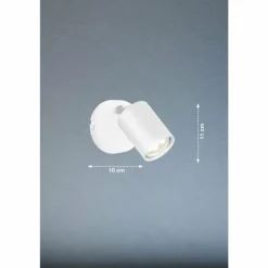 Applique murale Fischer & Honsel Vano Blanc, 1 lumière