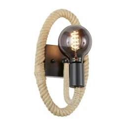 Applique murale Fischer & Honsel Yara Écru, Noir, 1 lumière