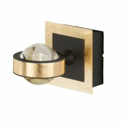 Applique murale Fischer & Honsel Cluedo LED Or, 1 lumière