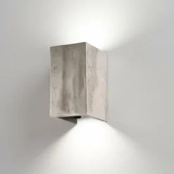 Applique murale Fischer & Honsel Cog Nickel mat, 2 lumières