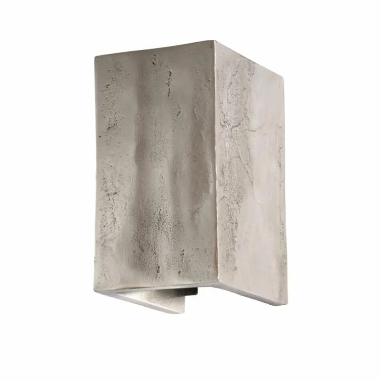 Applique murale Fischer & Honsel Cog Nickel mat, 2 lumières