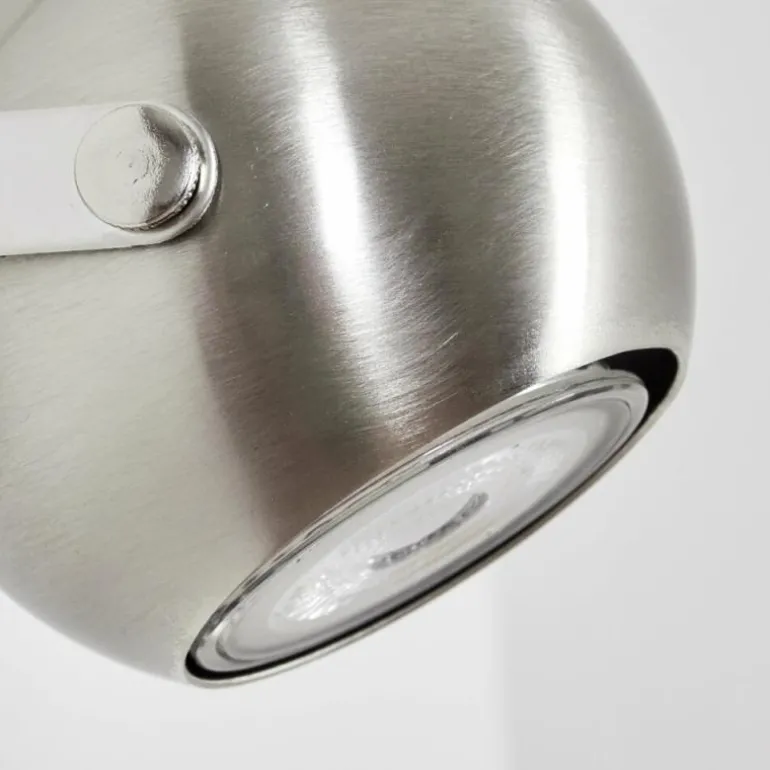 Applique murale Gadmen Chrome, Nickel mat, 1 lumière