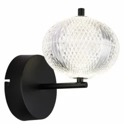 Applique murale Globo AIDA LED Noir, 1 lumière