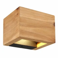 Applique murale Globo ALINA LED Écru, Noir, 1 lumière