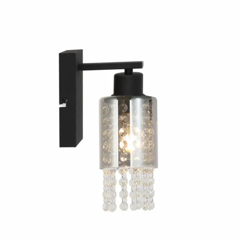 Applique murale Globo BACKEY Noir, 1 lumière