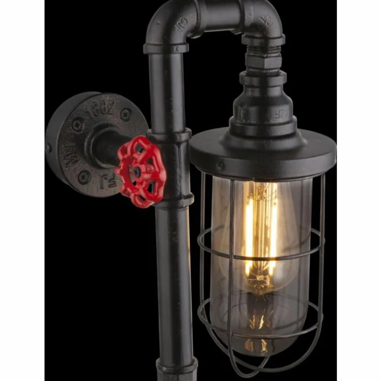 Applique murale Globo BAYUDA Noir, 1 lumière