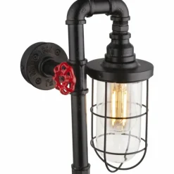 Applique murale Globo BAYUDA Noir, 1 lumière