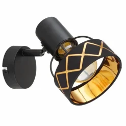 Applique murale Globo BLANCA Noir, 1 lumière