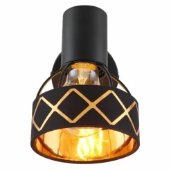 Applique murale Globo BLANCA Noir, 1 lumière