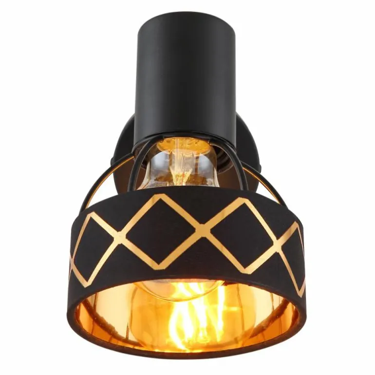 Applique murale Globo BLANCA Noir, 1 lumière