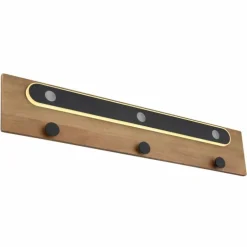 Applique murale Globo CHASEY LED Couleur bois, Noir, Blanc, 1 lumière