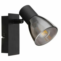 Applique murale Globo CLAUDE Noir, 1 lumière