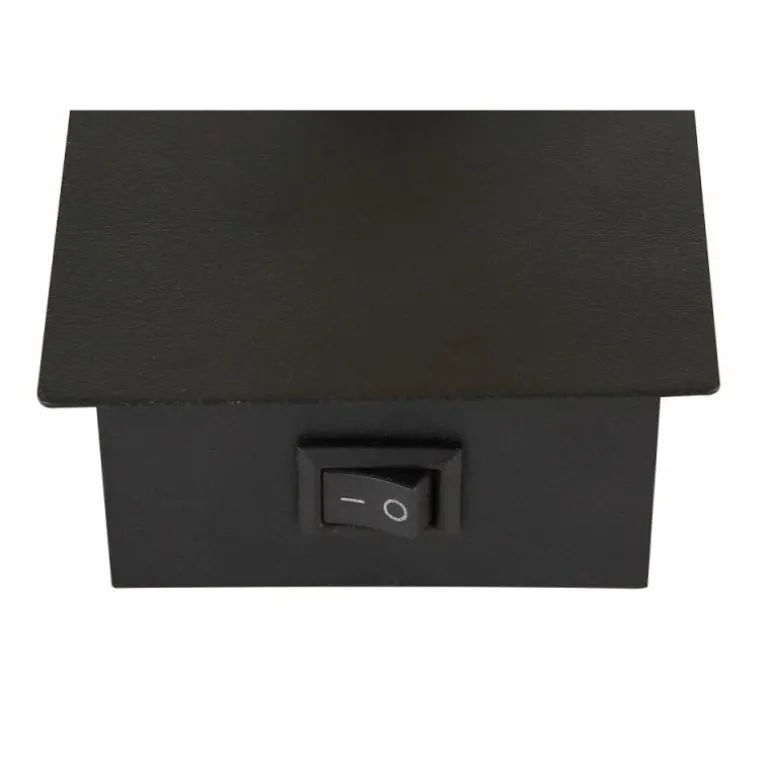 Applique murale Globo CLAUDE Noir, 1 lumière