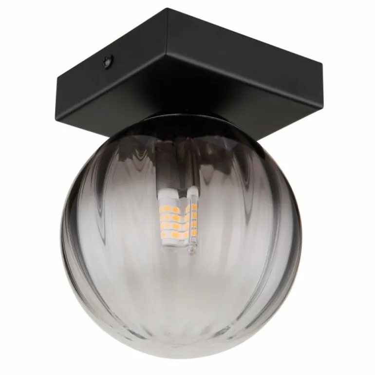 Applique murale Globo DALLERTA Noir, 1 lumière