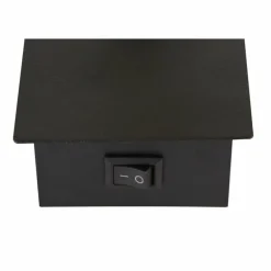 Applique murale Globo DREW Noir, 1 lumière