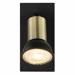 Applique murale Globo DREW Noir, 1 lumière