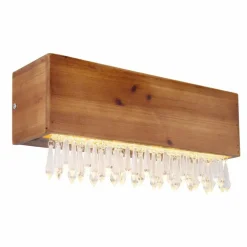 Applique murale Globo EDELTRAUD LED Noir, 1 lumière