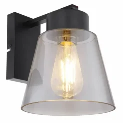 Applique murale Globo GUMBA Noir, 1 lumière