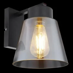 Applique murale Globo GUMBA Noir, 1 lumière