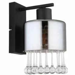 Applique murale Globo HENDRY Noir, 1 lumière