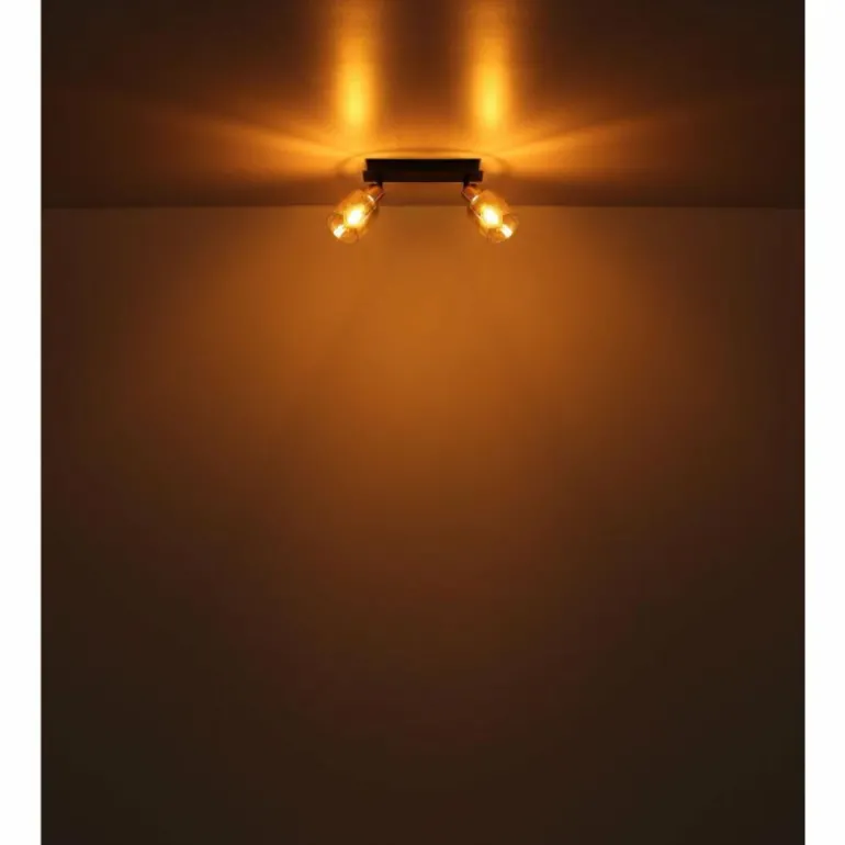 Applique murale Globo HOLLSY Noir, 1 lumière