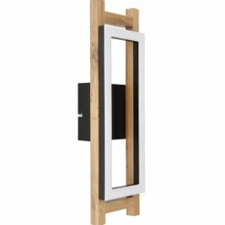 Applique murale Globo ILLA LED Noir, 1 lumière