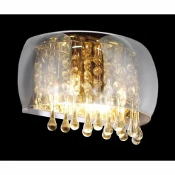 Applique murale Globo KALLA Chrome, 2 lumières