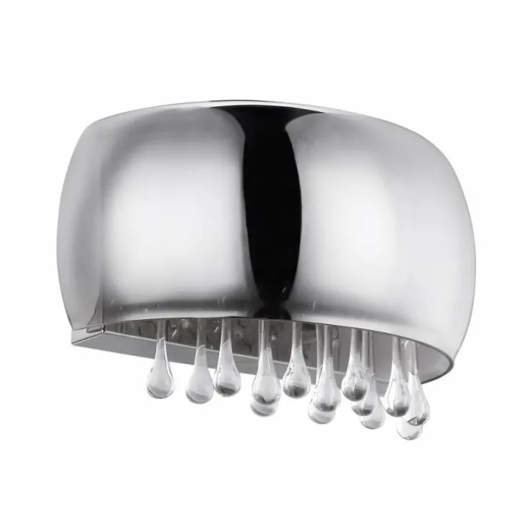 Applique murale Globo KALLA Chrome, 2 lumières