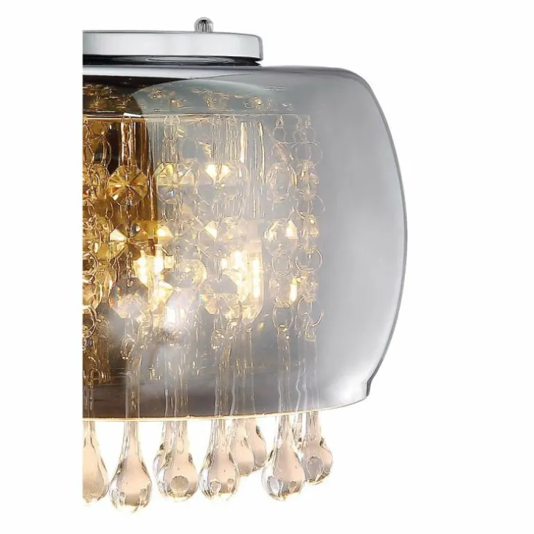 Applique murale Globo KALLA Chrome, 2 lumières