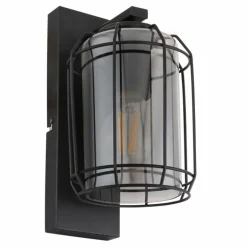 Applique murale Globo KAMMI Noir, 1 lumière