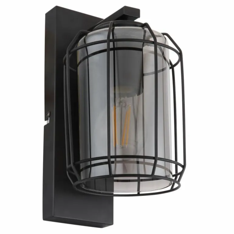 Applique murale Globo KAMMI Noir, 1 lumière