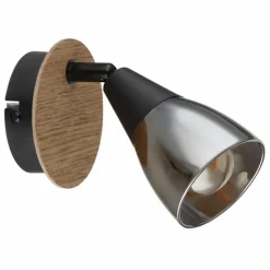 Applique murale Globo MUBBY Noir, 1 lumière