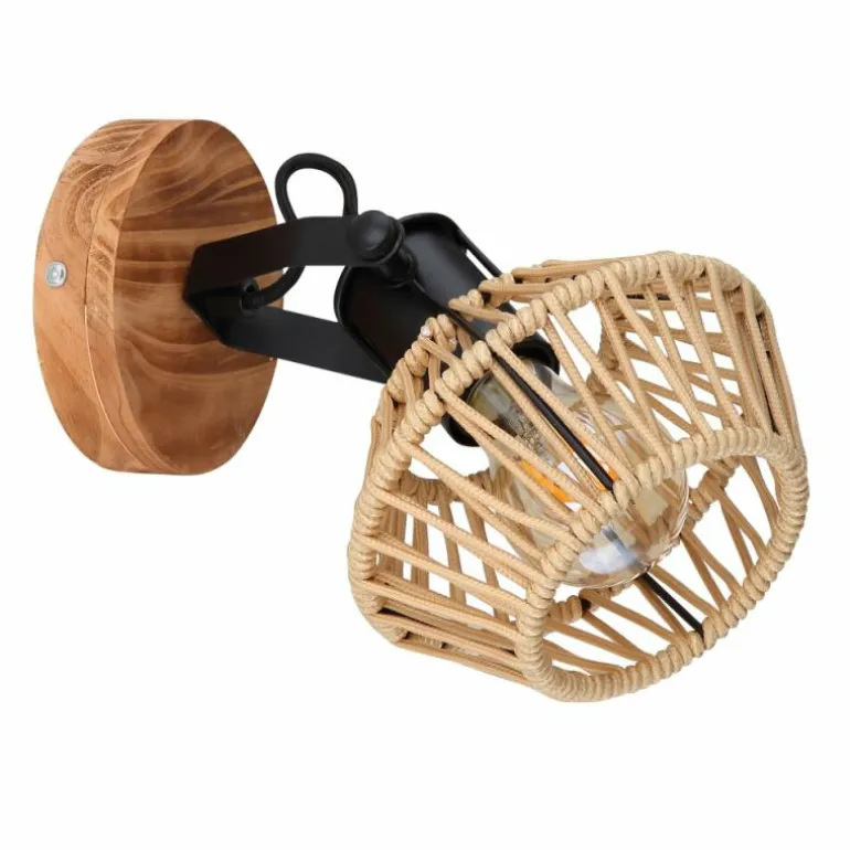 Applique murale Globo Noir, 1 lumière