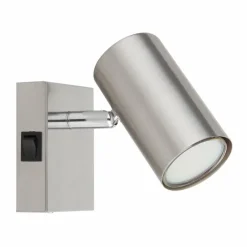 Applique murale Globo ROBBY Nickel mat, 1 lumière