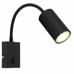 Applique murale Globo ROBBY Noir, 1 lumière