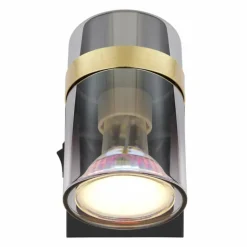 Applique murale Globo TRABBY Noir, 1 lumière