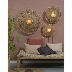 Applique murale Good & Mojo BALI Noir, 1 lumière