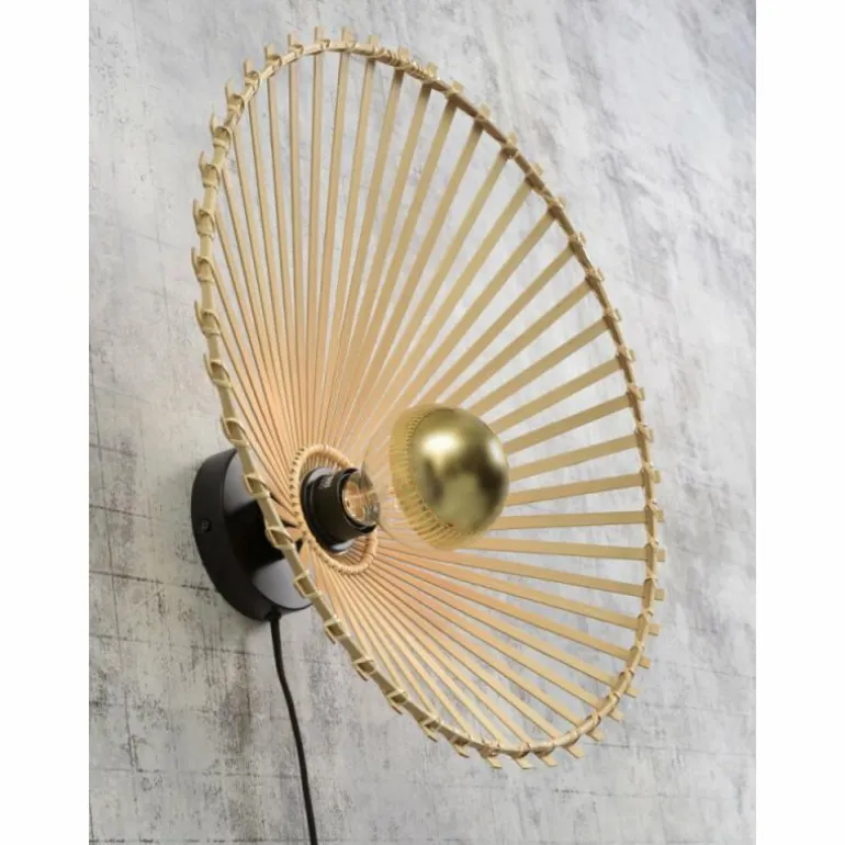 Applique murale Good & Mojo BROMO Noir, 1 lumière