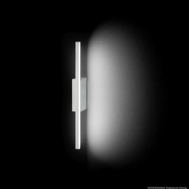 Applique murale Grossmann FORTE LED Aluminium, 2 lumières