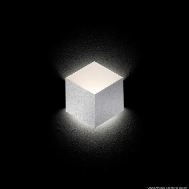 Applique murale Grossmann GEO LED Aluminium, 2 lumières