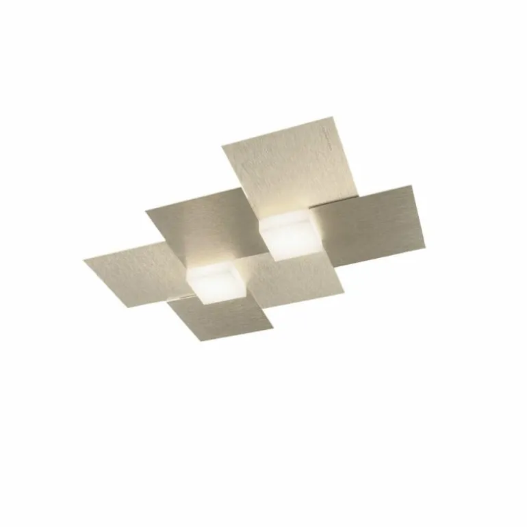 Applique murale Grossmann Creo LED Champagne, 2 lumières