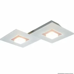 Applique murale Grossmann Karree LED Cuivre, 2 lumières