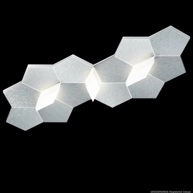 Applique murale Grossmann Linde LED Aluminium, 3 lumières