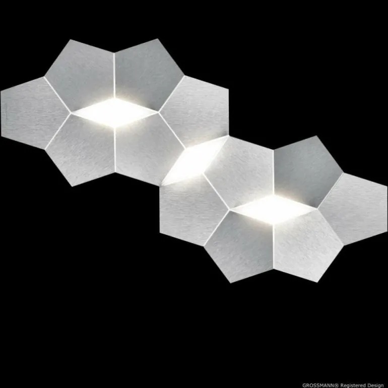 Applique murale Grossmann Linde LED Aluminium, 3 lumières