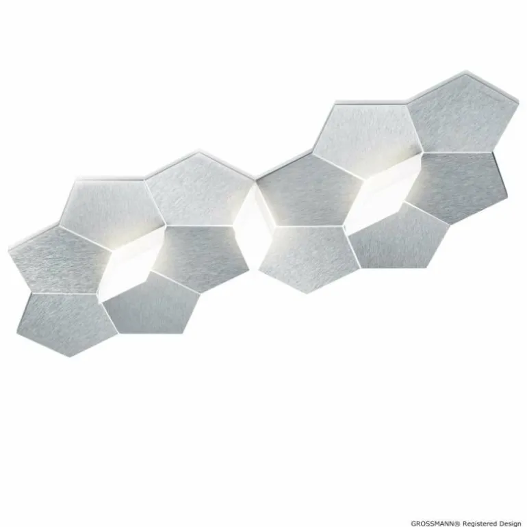 Applique murale Grossmann Linde LED Aluminium, 3 lumières