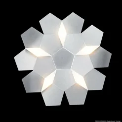 Applique murale Grossmann Karat LED Aluminium, 5 lumières